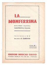 Spartito monferrina giuseppe usato  Settimo Torinese