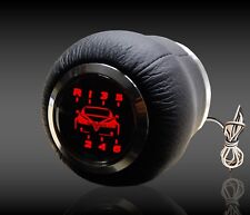 ALFA   Pomello di cambio in pelle retroilluminato  6 velocità led rosso comprar usado  Enviando para Brazil