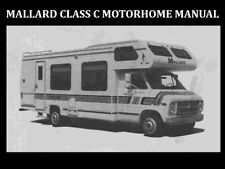 MANUAIS DE MOTORHOME MALLARD com 480pgs para serviço e reparo de operações de trailers classe C, usado comprar usado  Enviando para Brazil