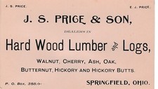Antique business card for sale  Eugene