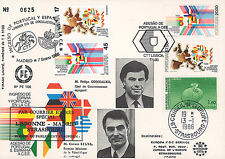 Usado, PE106 FDC SPAIN-PORTUGAL "Membership of Portugal in EEC - Cavaco SILVA" 01-1986 comprar usado  Enviando para Brazil