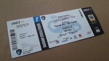 Ticket football rc.lens d'occasion  Lens