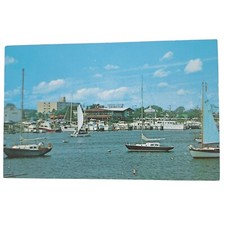 Postcard falmouth harbor for sale  Arnold