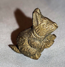 Antique Miniature Rabbit Figurine Hare Ornament Old Small Vintage Victorian Tiny for sale  SALFORD