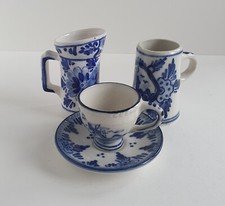 Vintage blue white for sale  CRANBROOK