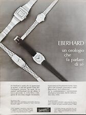 Eberhard pubblicità 1972 usato  Castelfidardo