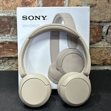 Fones de ouvido supra-auriculares Bluetooth Sony WH-CH520 sem fio cappuccino - LEIA. comprar usado  Enviando para Brazil