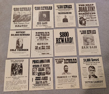Old west wanted for sale  Warrenton