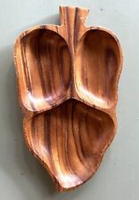 Vtg wood leaf for sale  Columbia