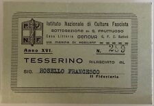 Istituto nazionale cultura usato  Milano
