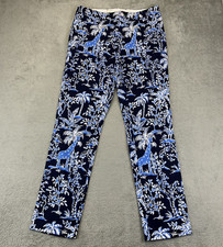 Usado, NOVA Calça Mizner Masculina Lilly Pulitzer 34” Cor: Maré Baixa Azul Marinho Floral comprar usado  Enviando para Brazil