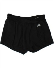 Shorts esportivos femininos ADIDAS Climalite Reino Unido 12/14 médio preto poliéster CV13 comprar usado  Enviando para Brazil