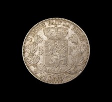 Belgium 1870 leopold d'occasion  Expédié en Belgium