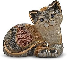 Gatto calico scultura usato  Cardito
