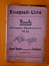 1953 bautz ersatzteil gebraucht kaufen  Hirschhorn (Neckar)