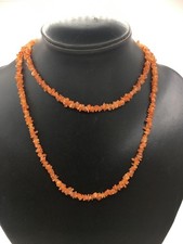 Orange amber necklace for sale  WELWYN GARDEN CITY