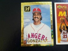 Juan Gonzalez Texas Rangers 1994 Investor's Journal #2 Gold Prism TAMANHO GRANDE WOW comprar usado  Enviando para Brazil