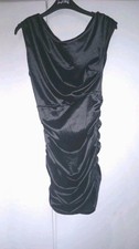 Robe noire satinee d'occasion  Paris XI