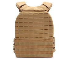 Usado, Taktische Airsoft Molle Weste Plattenträger Softair TacTec Gear Replica Coyote comprar usado  Enviando para Brazil