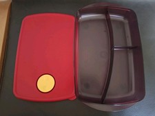 Rotes tupperware mikrowellenge gebraucht kaufen  Walpertskirchen