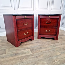 Vintage pair bedside for sale Vintage pair bedside for sale  SPILSBY