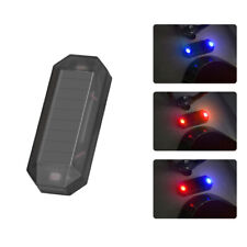 Carro LED falso alarme solar aviso estroboscópico luz flash anti-roubo acessórios automáticos comprar usado  Enviando para Brazil