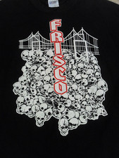 Camisa California Choppers Skulls under the Bridge FRISCO dupla face grande comprar usado  Enviando para Brazil
