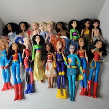 Usado, Lote de 18 bonecas de princesas/super-heróis da Disney. comprar usado Usado, Lote de 18 bonecas de princesas/super-heróis da Disney. comprar usado  Enviando para Brazil