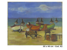 Quadro paesaggio mare usato  Torino
