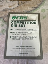 Rcbs competition die for sale Rcbs competition die for sale  Garden Valley