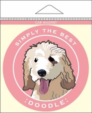 Labradoodle car magnet for sale  Rochester