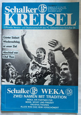 Schalker kreisel signiert gebraucht kaufen  Bochum