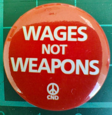 Political protest cnd for sale  WELWYN