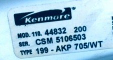 Kenmore washer model for sale  Sacramento