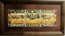 Moose picture log for sale  Patterson
