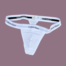 Roupa íntima tanga Calvin Klein CK masculina branca ícone algodão fio dental tamanho P M G comprar usado Roupa íntima tanga Calvin Klein CK masculina branca ícone algodão fio dental tamanho P M G comprar usado  Enviando para Brazil