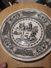 Assiette rebus faïence d'occasion  Épernay