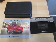 Ssangyong tivoli owners d'occasion  Expédié en Belgium