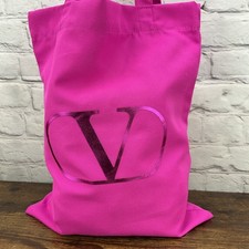 Bolsa de lona Valentino Beauty rosa presente com compra comprar usado  Enviando para Brazil