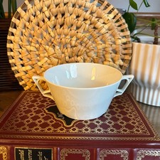 Usado, Tigela de sopa vintage de porcelana Furstenberg com cabo duplo, W. Alemanha comprar usado Usado, Tigela de sopa vintage de porcelana Furstenberg com cabo duplo, W. Alemanha comprar usado  Enviando para Brazil