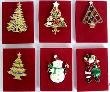X mas brooch for sale  Passaic
