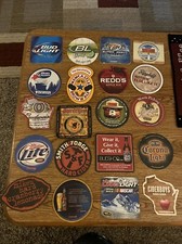Lote de 20 porta-copos de bar de papelão cervejas sortidas todas diferentes comprar usado  Enviando para Brazil