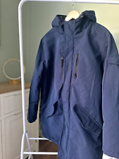 Primark navy parka for sale  HEYWOOD