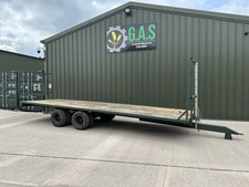 Bale trailer double for sale  USK
