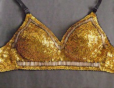 Pailetten gold schwarz gebraucht kaufen  Nürnberg