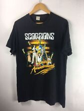 Usado, Camiseta unissex manga curta preta banda turnê Scorpions Savage Amusement KH13221 comprar usado  Enviando para Brazil