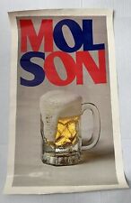 vintage molson beer poster for sale vintage molson beer poster for sale Maple Shade