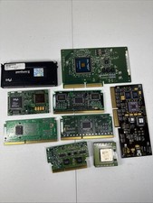 LOTE antigo de 7 placas de circuito e placas-mãe Int anos 80 e 90 e processador Xeon CPU, usado comprar usado  Enviando para Brazil