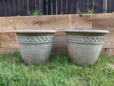 Pair grosfillex stone for sale  DARLINGTON