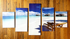 Canvas panels beach for sale  Bensenville